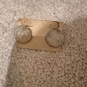 Elegant Silver Stud Earrings